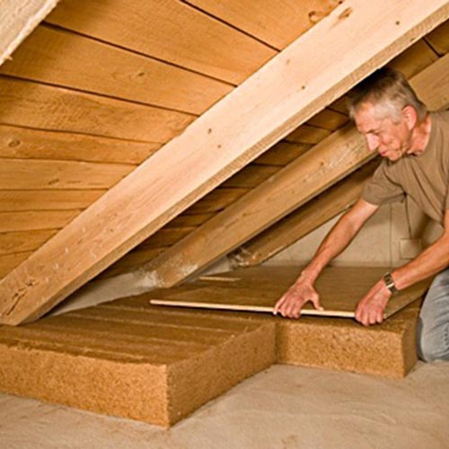 Fibra di legno FiberTherm Roof dry per estradosso di solai